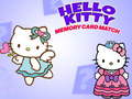 खेल Hello Kitty मेमोरी कार्ड मैच ऑनलाइन