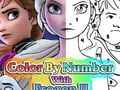 खेल नंबर के अनुसार रंग भरें Frozen II के साथ ऑनलाइन
