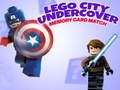 खेल LEGO CITY मेमोरी कार्ड मैच ऑनलाइन