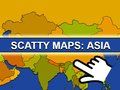 खेल बिखरे हुए मानचित्र: एशिया ऑनलाइन