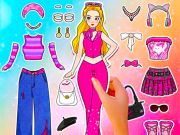 खेल पेपर डॉल डायरी: डिसी अप DIY ऑनलाइन
