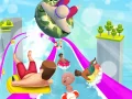 खेल फिसलन वाले पानी के स्लाइड Aquapark.io ऑनलाइन