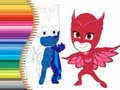 खेल PJ Masks के लिए रंगिंग पुस्तक ऑनलाइन खेल PJ Masks के लिए रंगिंग पुस्तक ऑनलाइन