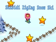 खेल Skibidi ZigZag बर्फ की स्की ऑनलाइन