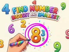 खेल Find Number Biggest and Smallest ऑनलाइन