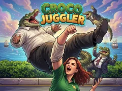 खेल Croco Juggler ऑनलाइन