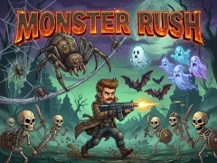 खेल Monster Man Rush ऑनलाइन