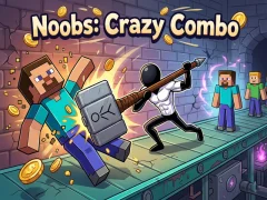 खेल Noobs: Crazy Combo ऑनलाइन