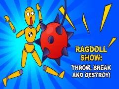 खेल Ragdoll Show: फेंकें, तोड़ें और नष्ट करें! ऑनलाइन