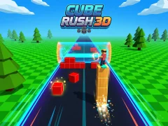 खेल Cube Rush 3D ऑनलाइन