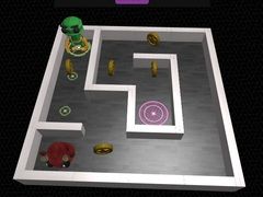 खेल 3D भूलभुलैया और रोबोट ऑनलाइन