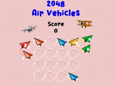 खेल 2048 हवाई वाहन ऑनलाइन
