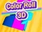 खेल रंग रोल 3D 2 ऑनलाइन