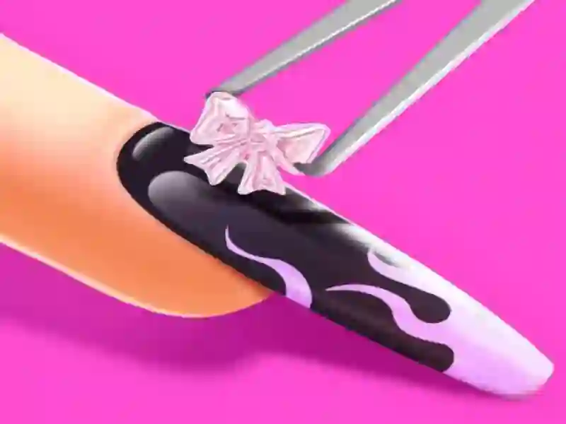 खेल 3 डी ऐक्रेलिक नेल: नेल आर्ट गेम ऑनलाइन