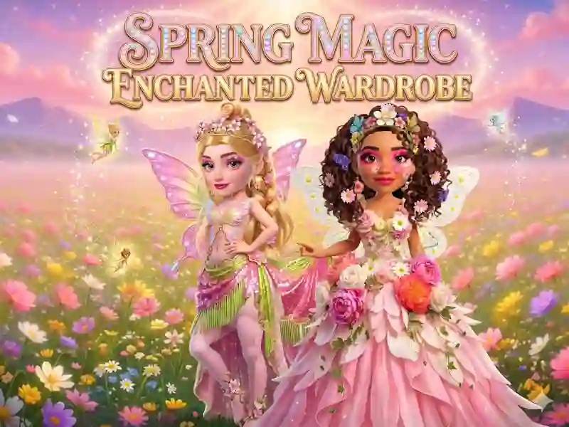 खेल Spring Magic Enchanted Wardrobe ऑनलाइन