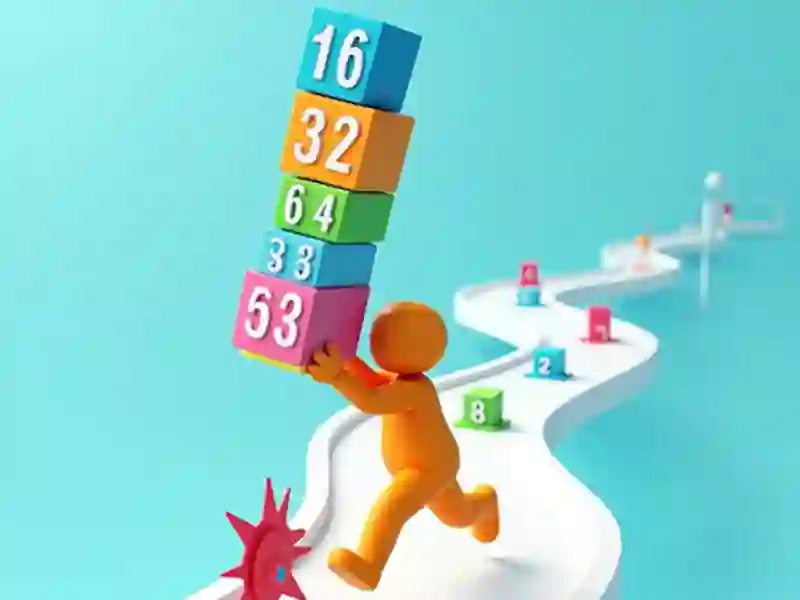 खेल क्यूब स्टैक 2048 ऑनलाइन