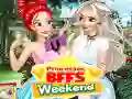 खेल राजकुमारियों की सबसे अच्छी दोस्त का सप्ताहांत ऑनलाइन