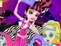 खेल Monster Slumber Party मजेदार चेहरे ऑनलाइन