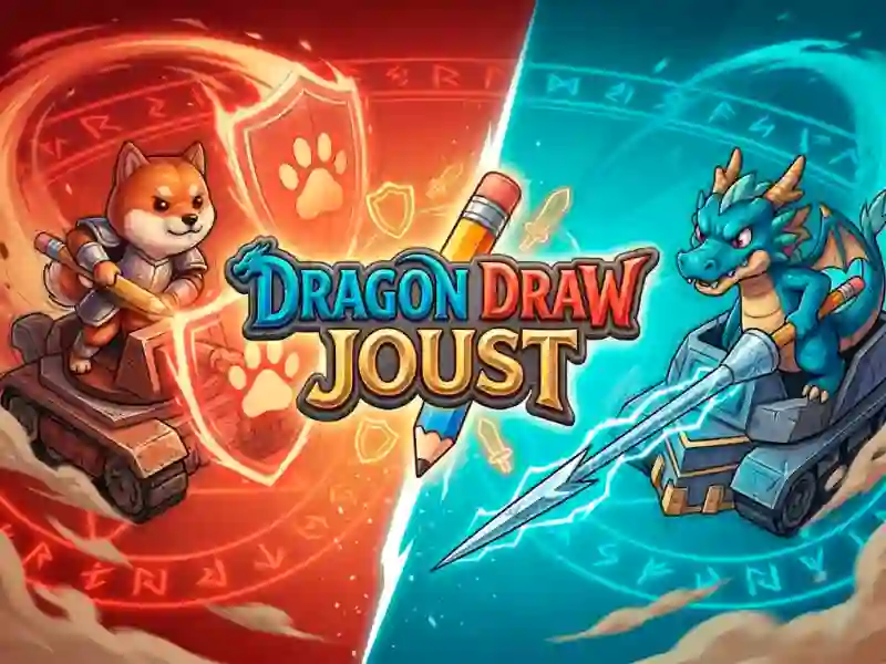 खेल Dragon Draw Joust ऑनलाइन