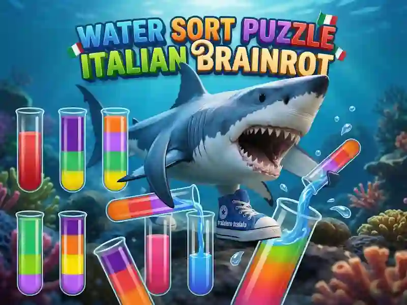 खेल Water Sort Puzzle Italian Brainrot ऑनलाइन