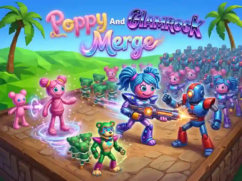 खेल Poppy And Glamrock Merge ऑनलाइन