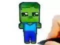 खेल आसान बच्चों का रंग भरना Mineblox ऑनलाइन