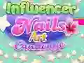 खेल इन्फ्लुएंसर नेल आर्ट चैलेंज ऑनलाइन
