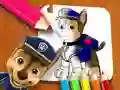 खेल PAW Patrol रंग भरने की किताब ऑनलाइन