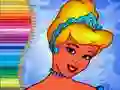 खेल सिंड्रेला के लिए रंग किताब ऑनलाइन