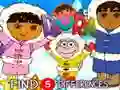 खेल डोरा 5 अंतर खोजें ऑनलाइन