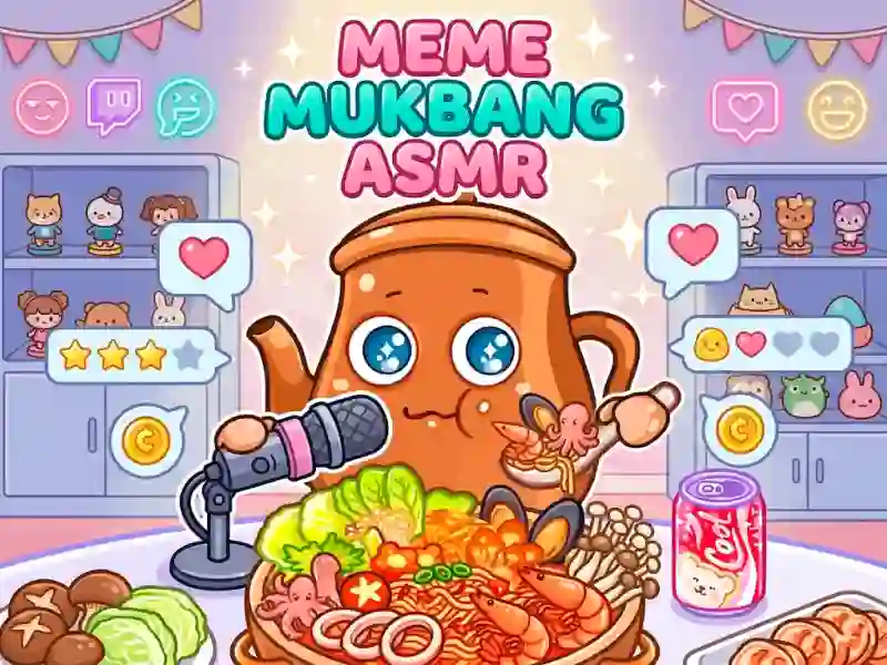 खेल Meme Mukbang ASMR Game ऑनलाइन
