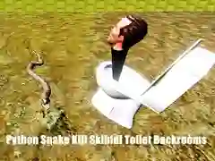 खेल थोड़े पायथन स्नेक किल स्किबिडी टॉयलेट बैकयार्ड ऑनलाइन