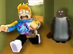 खेल रॉबी हॉरर: दादी बैकरूम्स में ऑनलाइन