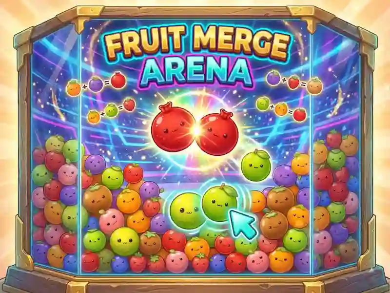 खेल Fruit Merge Arena ऑनलाइन