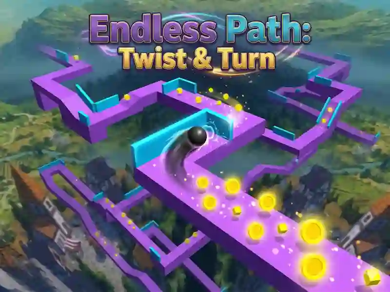 खेल Endless Path: Twist & Turn ऑनलाइन