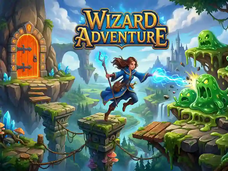 खेल Wizzard Adventure ऑनलाइन