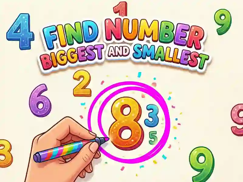 खेल Find Number Biggest and Smallest ऑनलाइन