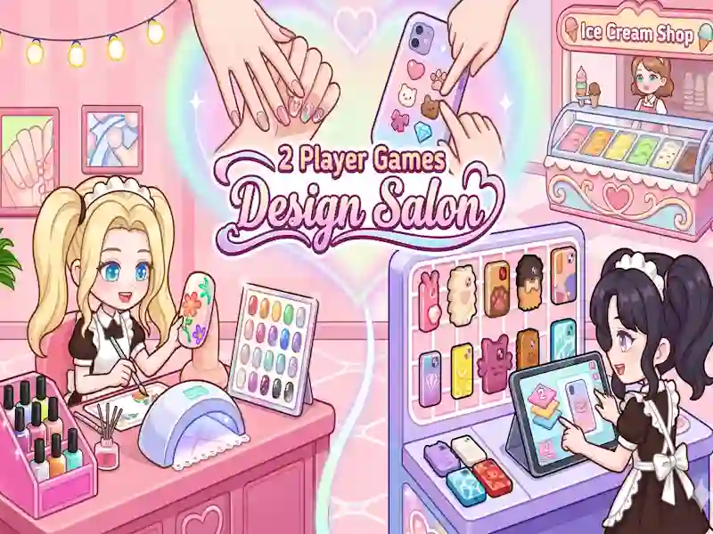 खेल 2 Player Games Design Salon ऑनलाइन