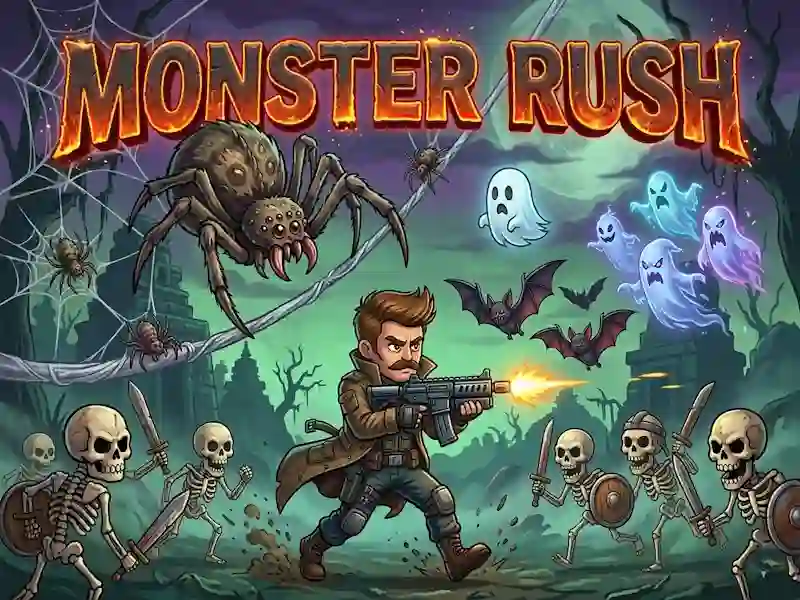 खेल Monster Man Rush ऑनलाइन