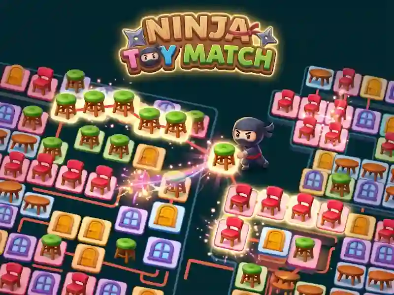 खेल Ninja Toy Match ऑनलाइन