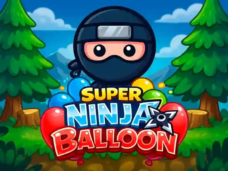 खेल Super Ninja Balloon ऑनलाइन