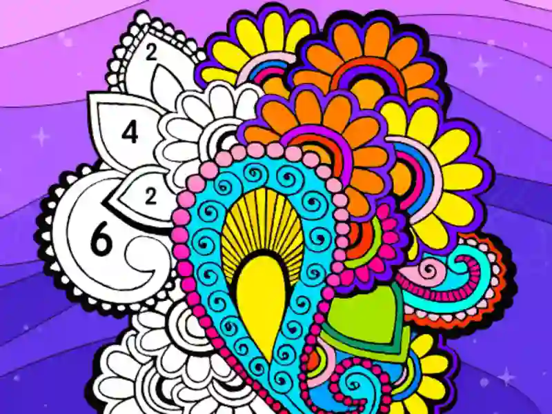 खेल रंग पंखे का रंग संख्या के अनुसार ऑनलाइन