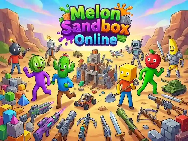 खेल Melon Sandbox Online ऑनलाइन