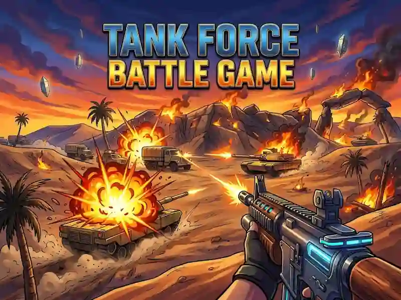 खेल Tank Force Battle Game ऑनलाइन