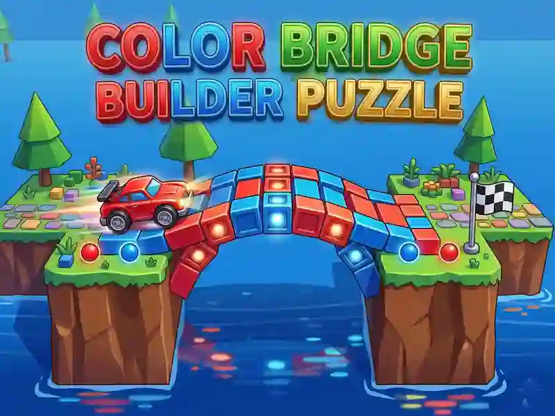 खेल Color Bridge Builder Puzzle ऑनलाइन
