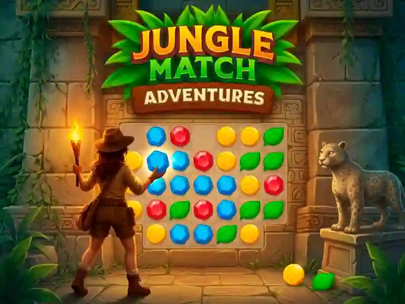 खेल Jungle Match Adventures ऑनलाइन