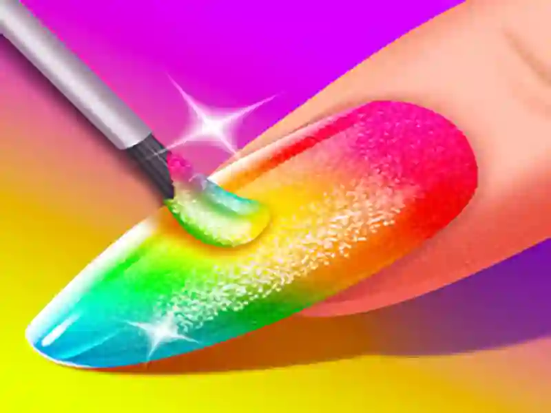 खेल लड़कियों फैशन नेल सैलून ऑनलाइन