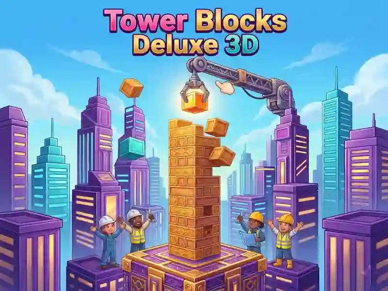 खेल Tower Blocks Deluxe 3D ऑनलाइन