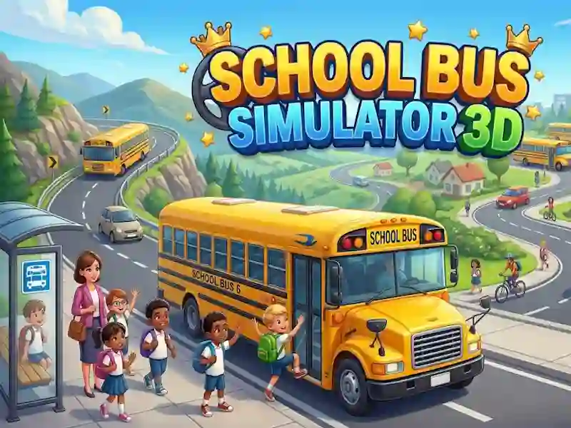 खेल School Bus Simulator 3D ऑनलाइन