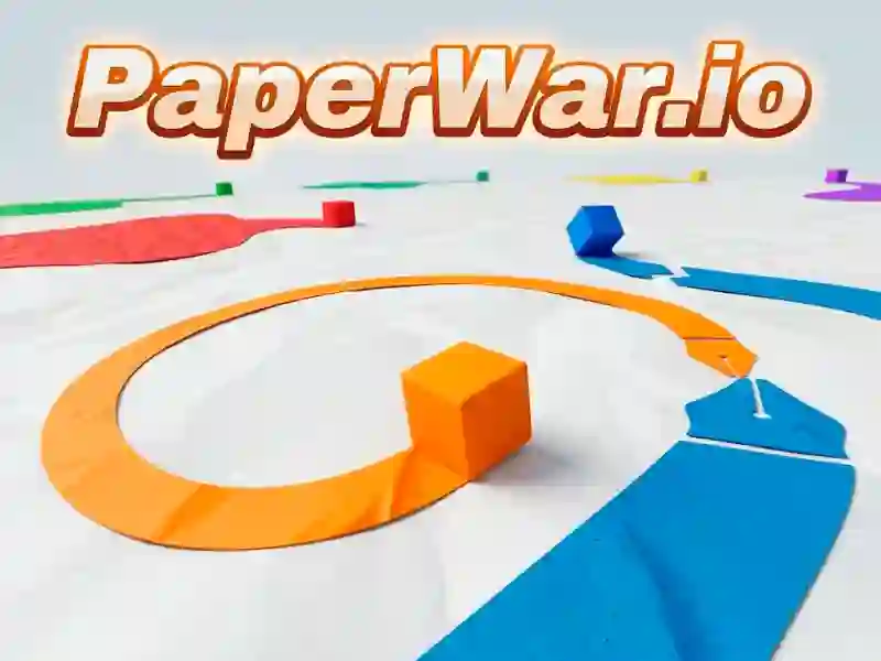 खेल Paper War.io ऑनलाइन
